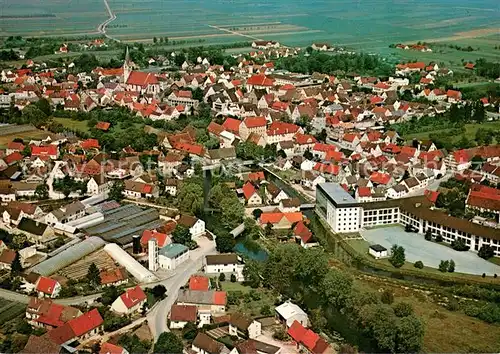 AK / Ansichtskarte Gundelfingen_Donau Fliegeraufnahme Gundelfingen Donau