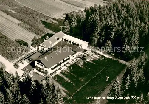 AK / Ansichtskarte Haidmuehle Hotel Pension Haus Auersperg Fliegeraufnahme Haidmuehle