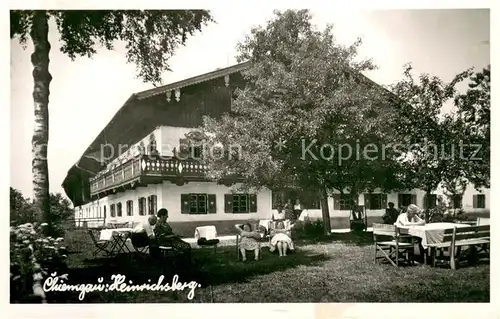 AK / Ansichtskarte Chiemgau Gasthof Heinrichsberg Chiemgau