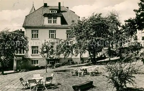 AK / Ansichtskarte Bad_Pyrmont Haus Neander Bad_Pyrmont