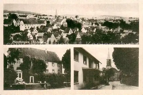 AK / Ansichtskarte Merchingen Panorama Gemischtwaren Paulisch Merchingen