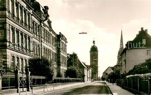 AK / Ansichtskarte Lichtenfels_Bayern Schule und oberer Turm Lichtenfels Bayern