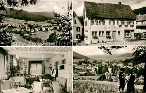 AK / Ansichtskarte Klosterreichenbach Cafe Gaiser Gaststube Panorama Klosterreichenbach