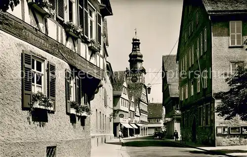 AK / Ansichtskarte Kirchheim_Teck Dorfstrasse Kirchheim Teck