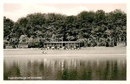 AK / Ansichtskarte Sorpesee_Sauerland Jugendherberge Sorpesee_Sauerland