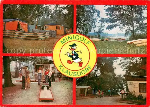 AK / Ansichtskarte Klausdorf_Schwentinental Camping Minigolf Klausdorf_Schwentinental