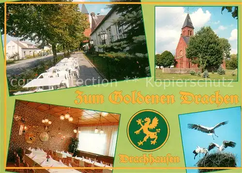 AK / Ansichtskarte Drachhausen Restaurant zum goldenen Drachen Drachhausen