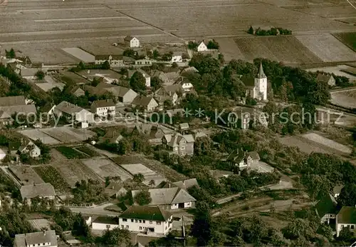 AK / Ansichtskarte Hille_Nordrhein Westfalen Fliegeraufnahme Hille_Nordrhein Westfalen