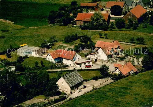 AK / Ansichtskarte Sudeck Fliegeraufnahme mit Gaestehaus Ute Sudeck