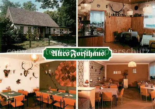 AK / Ansichtskarte Waldsieversdorf Restaurant altes Forsthaus Waldsieversdorf