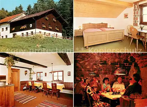 AK / Ansichtskarte Daxstein Pension am Wald Gaststube Fremdenzimmer Daxstein