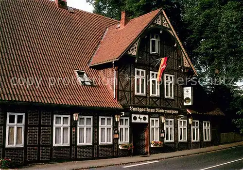 AK / Ansichtskarte Amelinghausen_Lueneburger_Heide Landgasthaus Niedersachsen Amelinghausen_Lueneburger