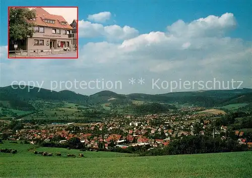 AK / Ansichtskarte Floh Seligenthal Panorama Gasthaus Zum goldenen Loewen Floh Seligenthal