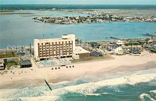 AK / Ansichtskarte Wrightsville_Beach Blockade Runner Motor Hotel Fliegeraufnahme Wrightsville_Beach