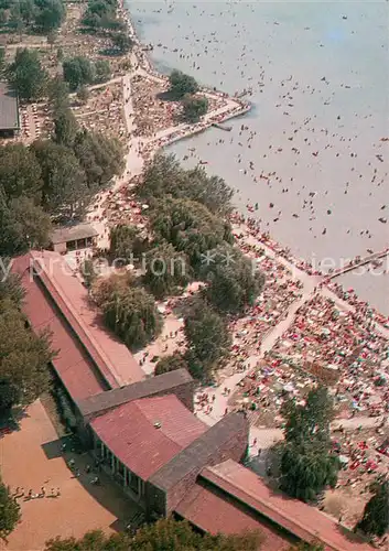 AK / Ansichtskarte Siofok Strand Fliegeraufnahme Siofok