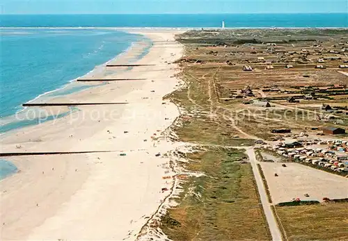 AK / Ansichtskarte Blavand Strand Fliegeraufnahme Blavand