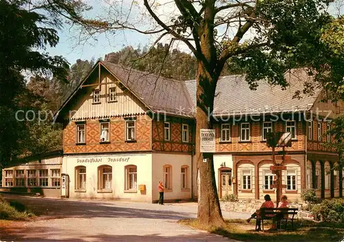 AK / Ansichtskarte Jonsdorf HO Gaststaette Gondelfahrt Jonsdorf