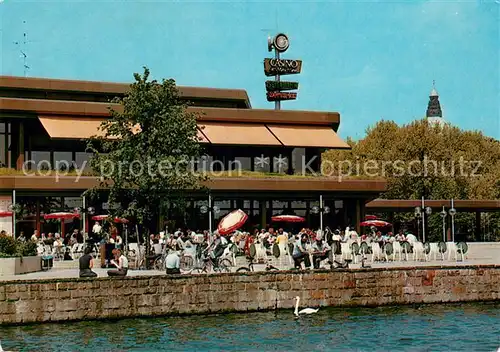 AK / Ansichtskarte Hannover Casino am Maschsee Restaurant Terrasse Hannover