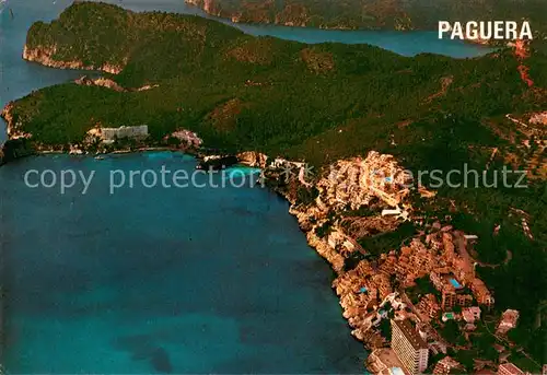 AK / Ansichtskarte Paguera_Mallorca_Islas_Baleares Cala Fornella Fliegeraufnahme Paguera_Mallorca