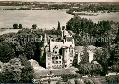 AK / Ansichtskarte Crazannes Le Chateau  Vue aerienne Crazannes