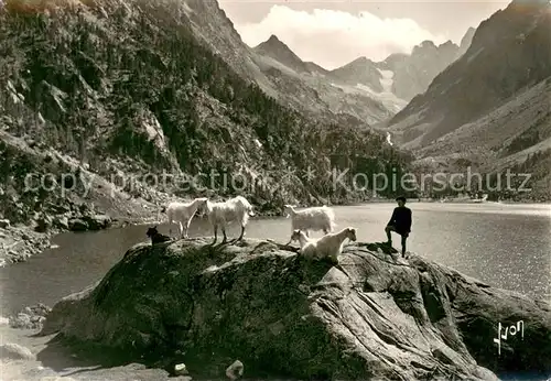 AK / Ansichtskarte Lac_de_Gaube Le Lac au fond le Vignemale Lac_de_Gaube