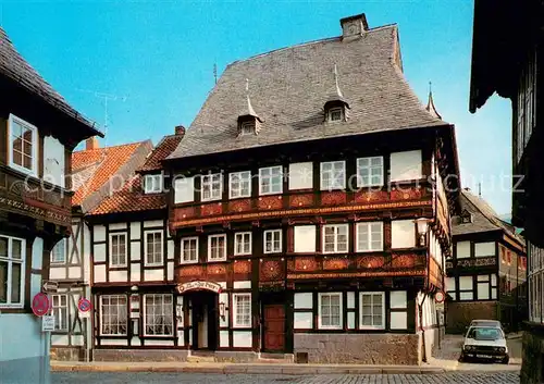 AK / Ansichtskarte Goslar Hotel Restaurant Zur Boerse 400 Jahre Historisches Gebaeude Goslar