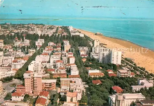 AK / Ansichtskarte Lignano_Sabbiadoro Strand Fliegeraufnahme Lignano Sabbiadoro