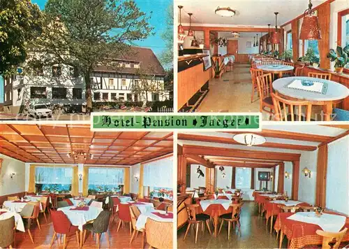 AK / Ansichtskarte Odenspiel Hotel Pension Jaeger Gastraeume Odenspiel