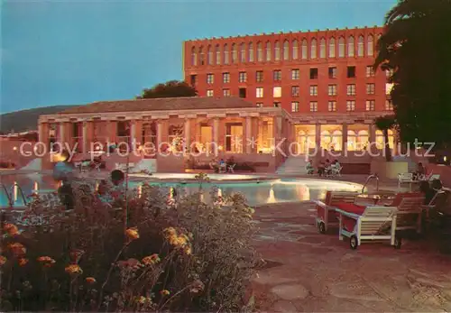 AK / Ansichtskarte Tlemcen Hotel Les Zianides Piscine la nuit Tlemcen