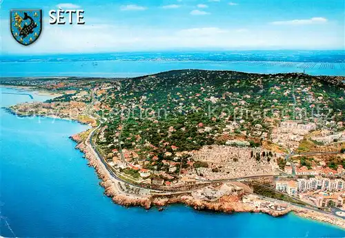 AK / Ansichtskarte Sete_Cette Port de commerce vue aerienne 