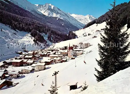 AK / Ansichtskarte Lanersbach mit Schmittenberg und Olperer und dem Tuxerkees Lanersbach