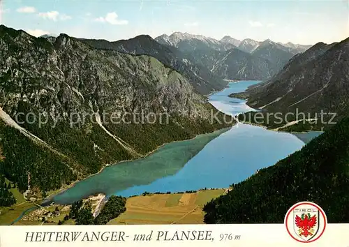 AK / Ansichtskarte Heiterwang Heiterwanger und Plansee Fliegeraufnahme Heiterwang