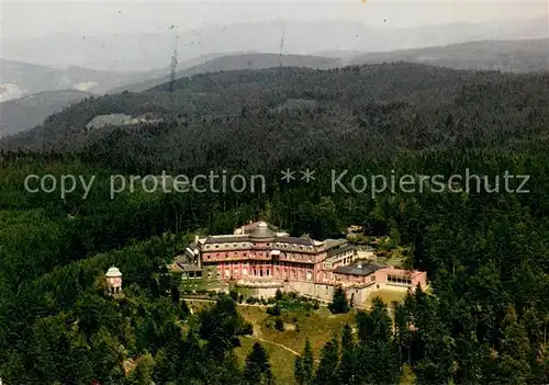 AK / Ansichtskarte Sand_Buehl Kurhaus Buehlerhohe Fliegeraufnahme Sand_Buehl