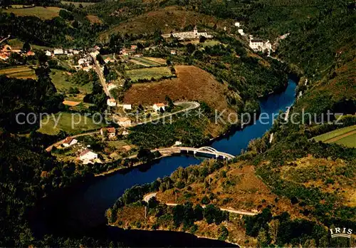 AK / Ansichtskarte Chatelus le Marcheix Barrage de la Roche Talamie sur le Taurion vue aerienne Chatelus le Marcheix