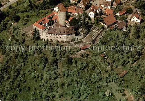 AK / Ansichtskarte Oppenweiler Burg Reichenberg Fliegeraufnahme Oppenweiler