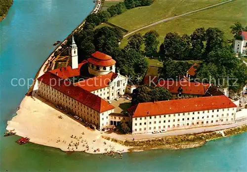 AK / Ansichtskarte Kelheim Fliegeraufnahme Kloster Weltenburg Fliegeraufnahme Kelheim