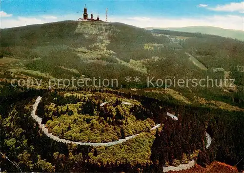 AK / Ansichtskarte Feldberg_Taunus Fliegeraufnahme Altk?nig  Feldberg Taunus