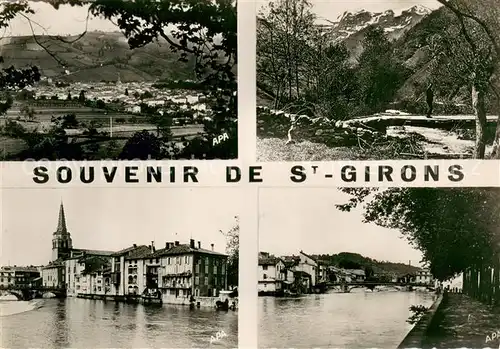 AK / Ansichtskarte Saint Girons_Ariege Vue d ensemble Saint Girons Ariege