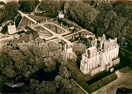 AK / Ansichtskarte Balleroy Vue aerienne du Chateau et les Jardins Balleroy