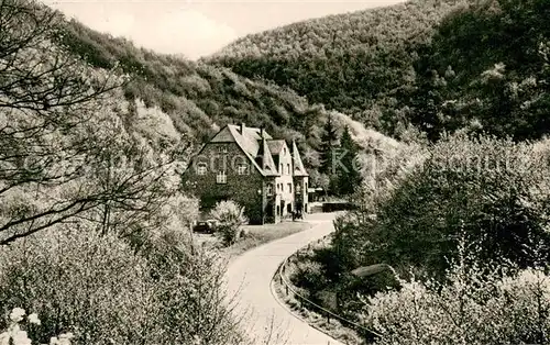 AK / Ansichtskarte Burgen_Mosel Kurheim Berghof im Baybachtal Burgen Mosel