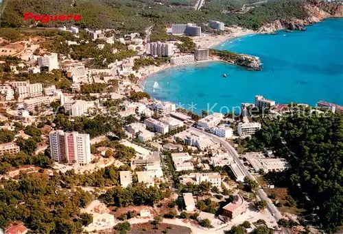 AK / Ansichtskarte Paguera_Mallorca_Islas_Baleares Fliegeraufnahme Paguera_Mallorca