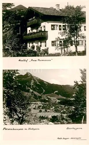 AK / Ansichtskarte Piesenhausen Gasthaus zum Bernauer Piesenhausen