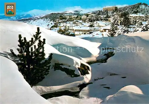 AK / Ansichtskarte Font Romeu Odeillo Via Cite Preolympique Vue generale cote Est Font Romeu Odeillo Via