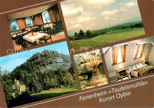 Oybin Ferienheim Teufelsmuehle Restaurant Lausitzer Bergland Berg Oybin Am Kelchstein Schlafzimmer Oybin