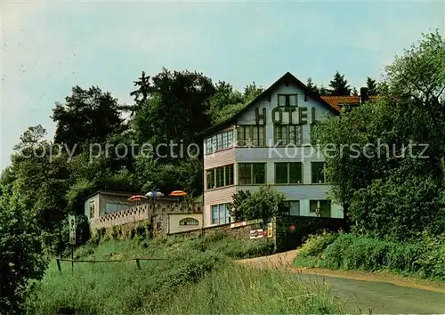 AK / Ansichtskarte Hettenhain Hotel Caf? Berghof Hettenhain