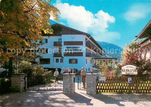 AK / Ansichtskarte Rottach Egern Kurklinik Wallberg Sanatorium am Tegernsee Rottach Egern