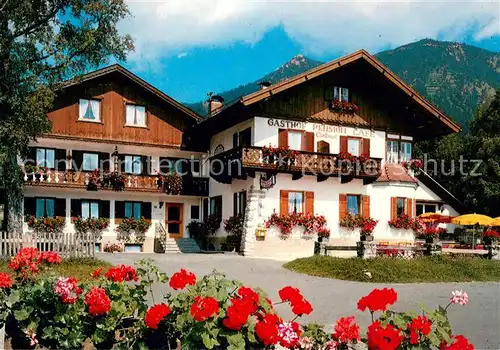 AK / Ansichtskarte Walchensee Gasthaus Pension Caf? Edeltraut Walchensee