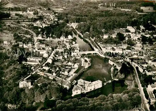 AK / Ansichtskarte Bar sur Aube Les Tanneries et pont d Aube vue aerienne Bar sur Aube