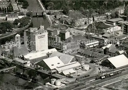 AK / Ansichtskarte Delft Oliefabrieken Calve luchtopname Delft