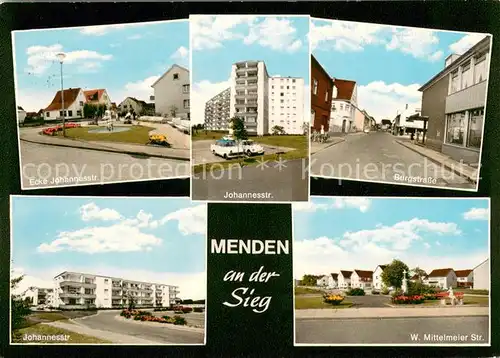 AK / Ansichtskarte Menden_Rheinland Teilansichten Wohnsiedlungen Menden_Rheinland
